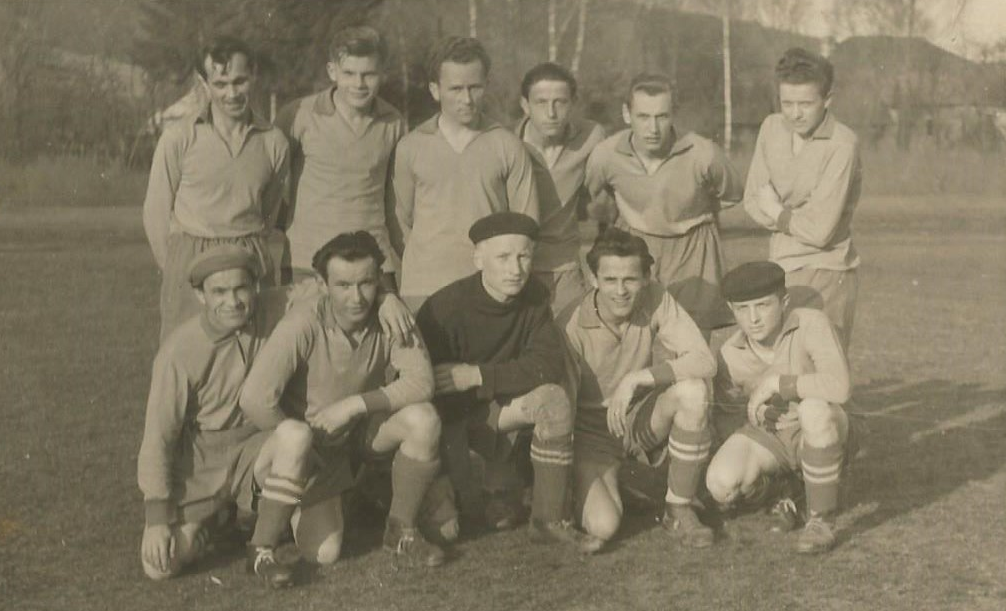 Futbalisti 1955 na Vyšných lúkach